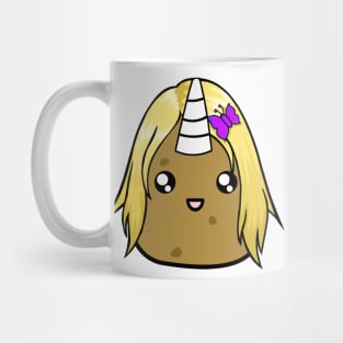 Unicorn Potato (Blonde Hair) Mug